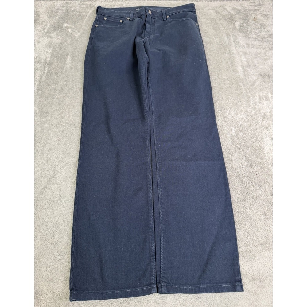 Mott & Bow Straight Chino Pants Men's Size 32x32 Blue